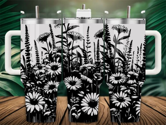 Botanical Garden Sketch for Crafts & Graphics