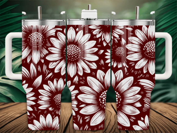 Botanical Sunflower Tumbler Wrap: Crafts & Graphics Review