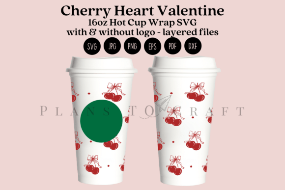Cherry Heart Valentine Tumbler Wraps & Graphics Review