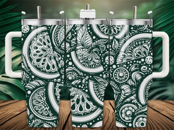 Citrus Fruit Mandala: Graphics & Crafts for Publishers