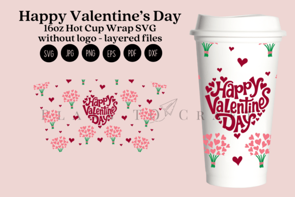 Happy Valentine Day 16oz Tumbler Wrap Graphics Review