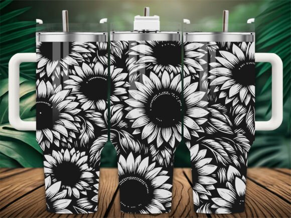 Sunflower Pattern: A Must-Have Graphic for Crafts & Handmade Products