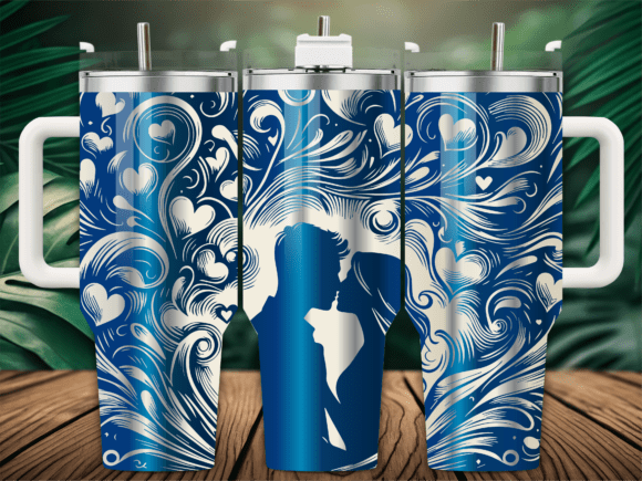 Valentines Heart Couple Tumbler Graphics and Tumbler Wraps Review